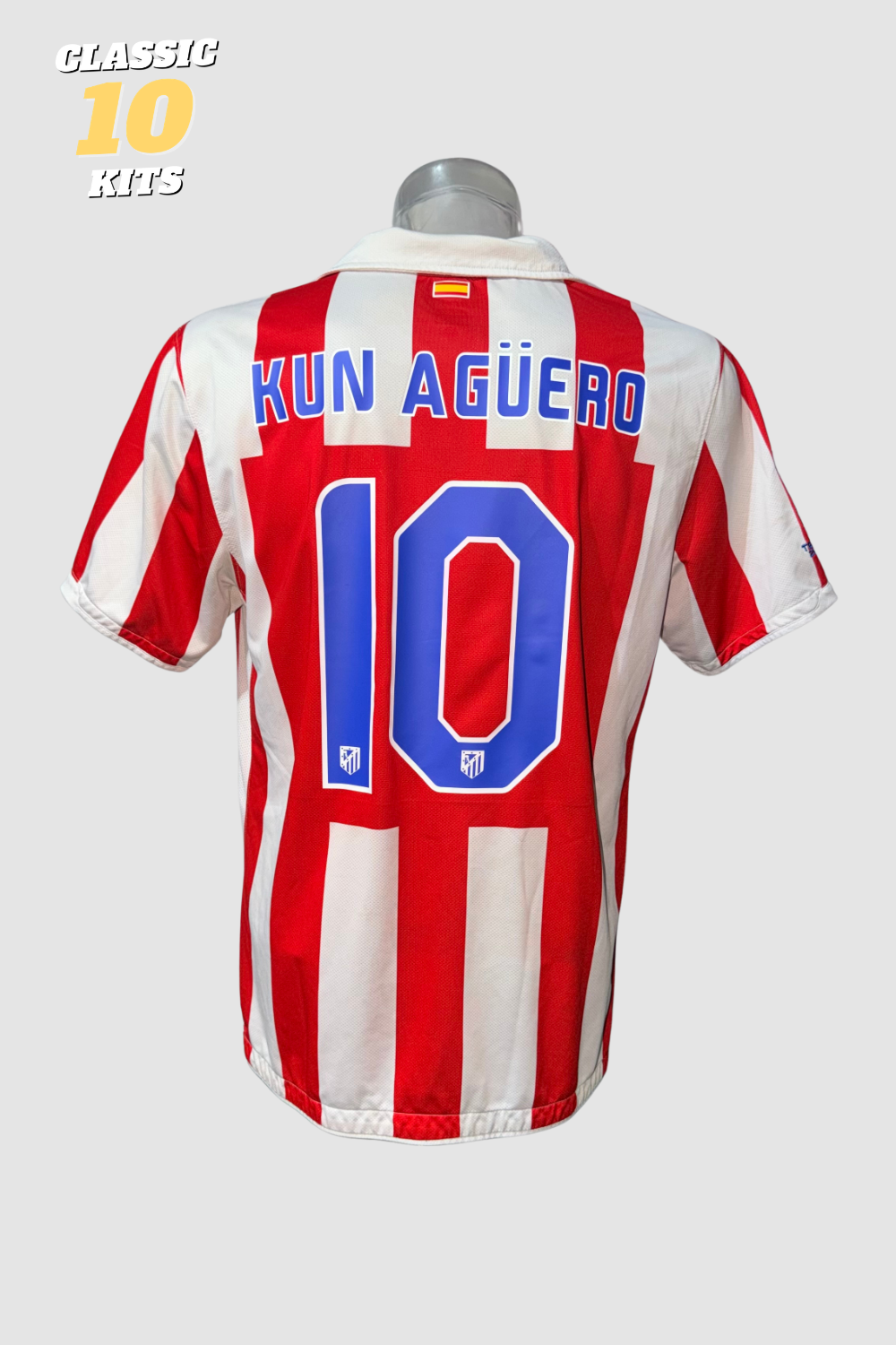 Atletico Madrid 2010-2011 Sergio Aguero