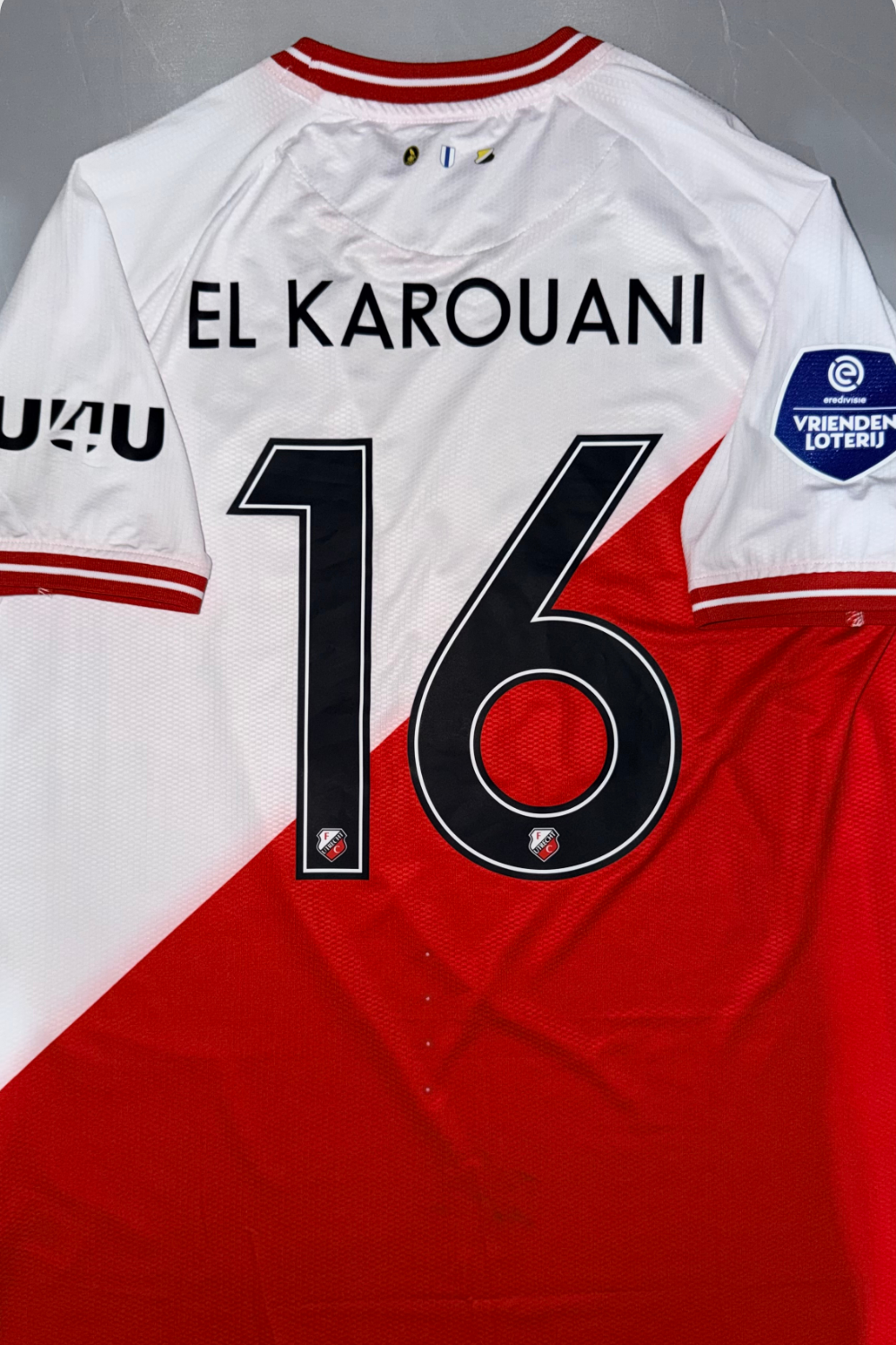 FC Utrecht 2023-2024 Souffian El Karouani matchworn