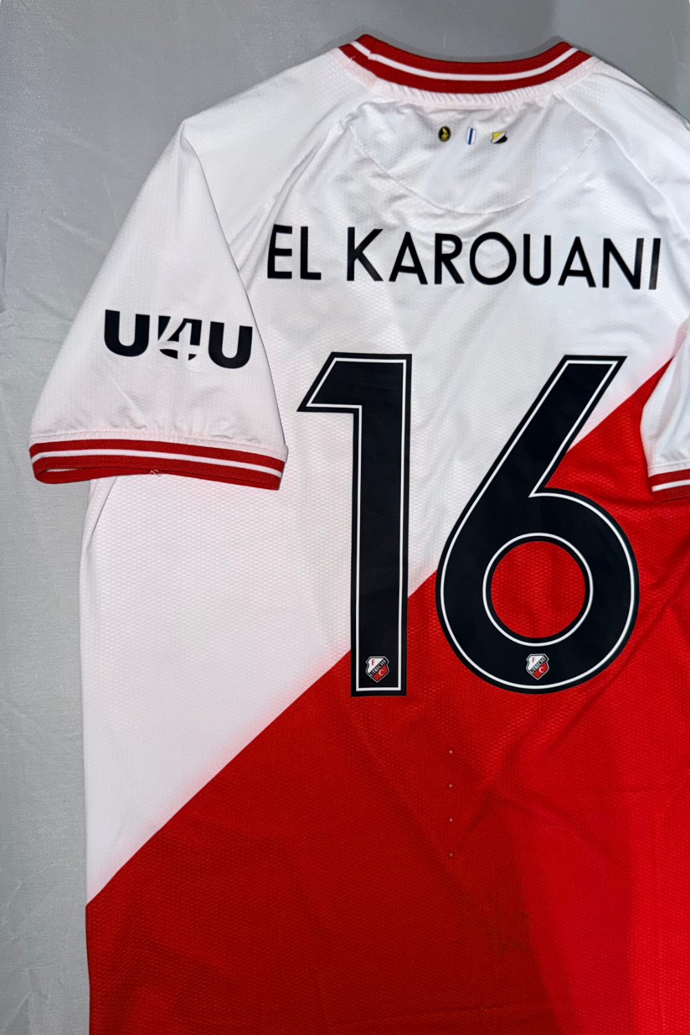 FC Utrecht 2023-2024 Souffian El Karouani matchworn