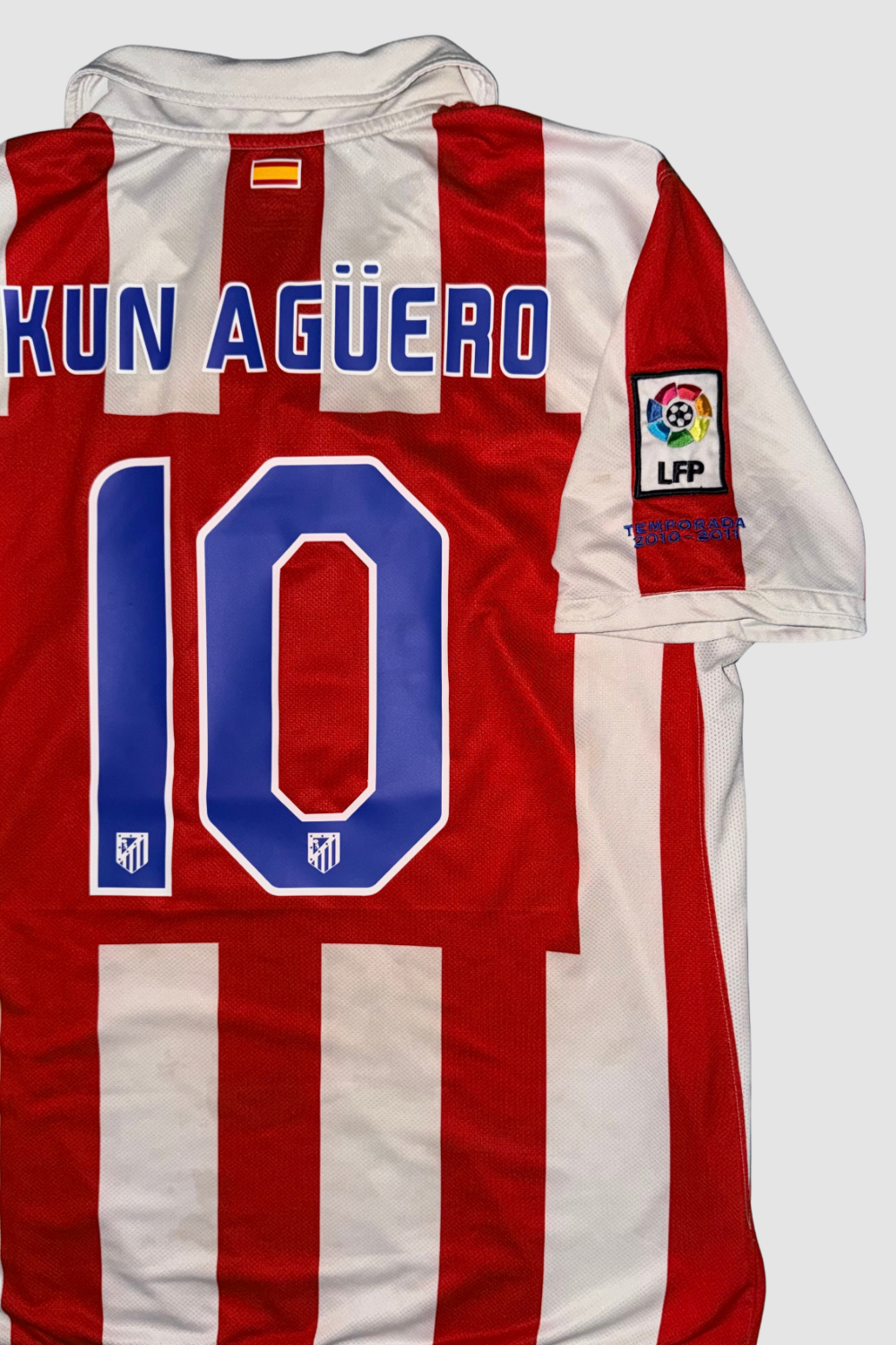 Atletico Madrid 2010-2011 Sergio Aguero